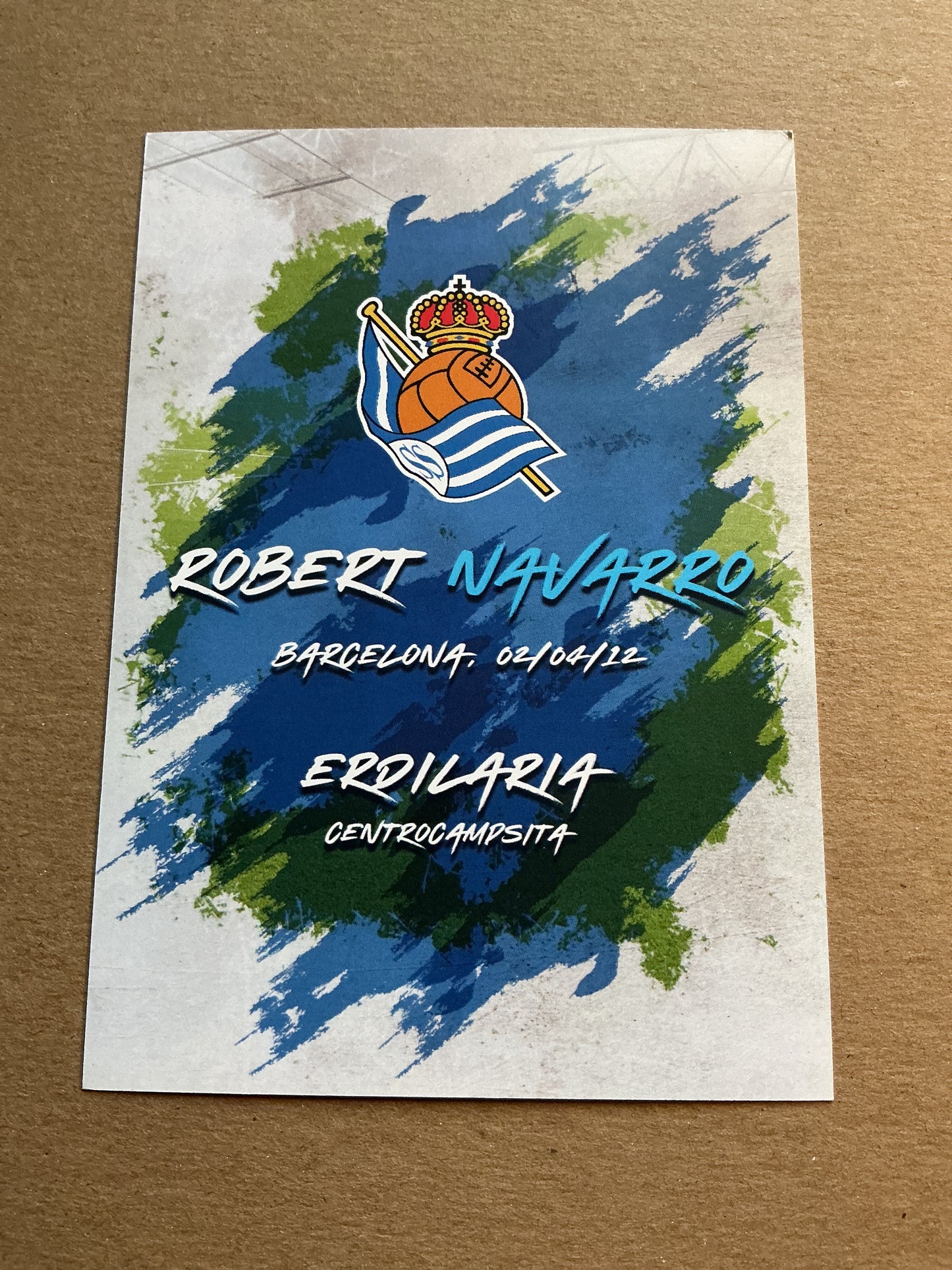 Robert Navarro, Spain 🇪🇸 Real Sociedad 2022/23 hand signed