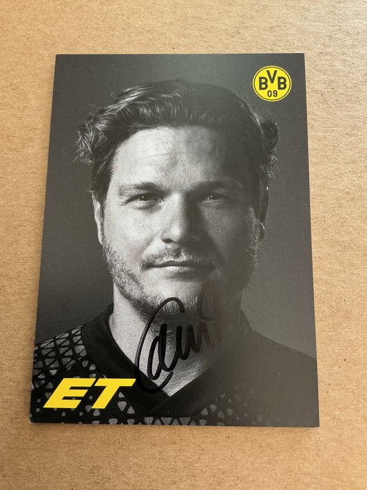 Edin Terzic, Germany 🇩🇪 Borussia Dortmund 2023/24 hand signed