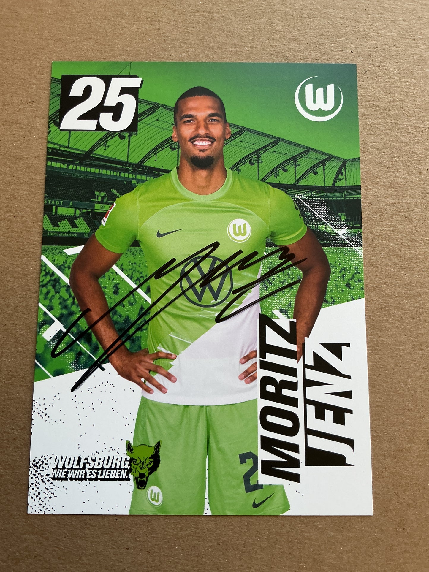 Moritz Jenz, Germany 🇩🇪 VfL Wolfsburg 2023/24 hand signed