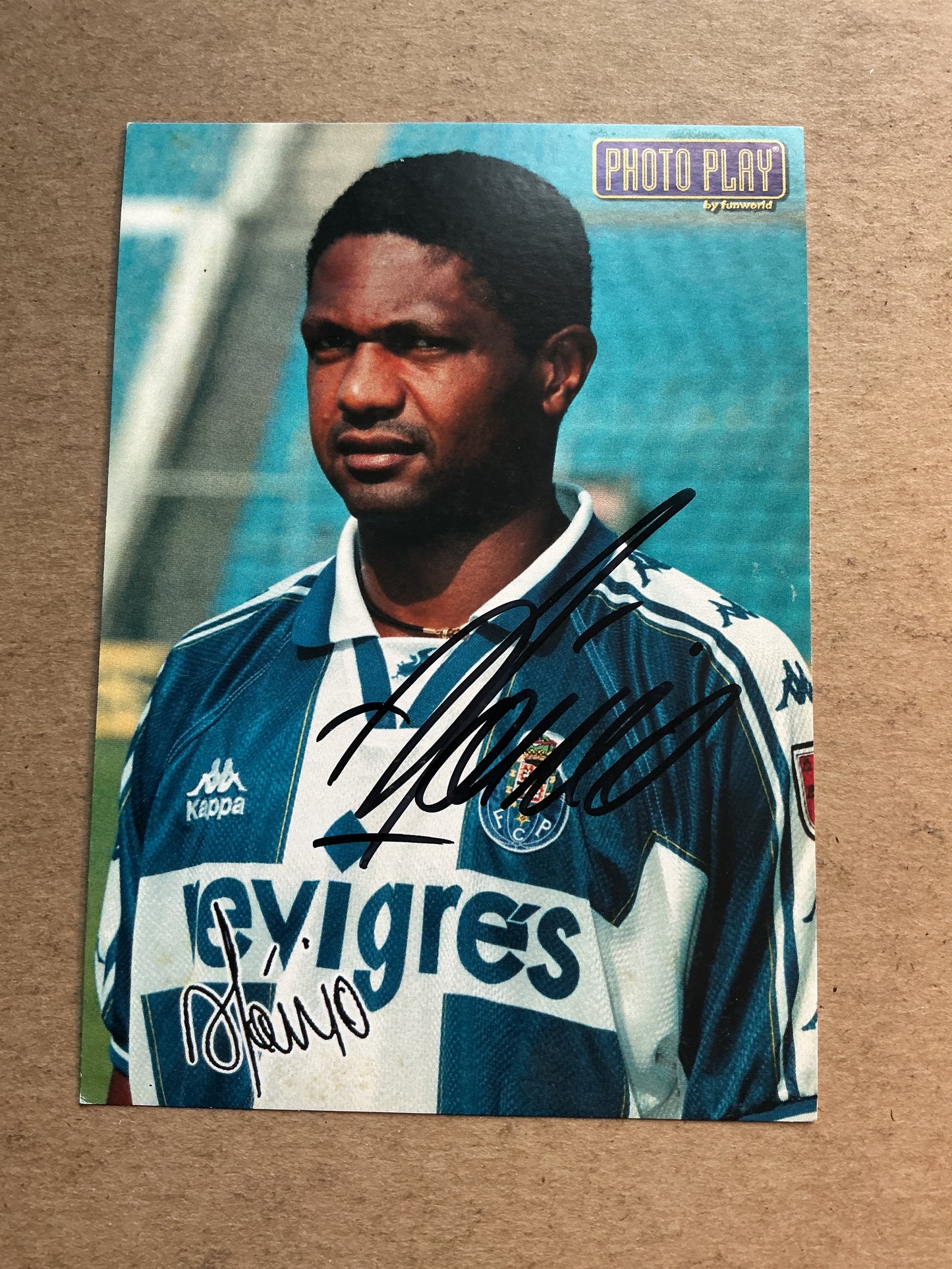 Aloísio, Brazil 🇧🇷 FC Porto 1998/99 hand signed