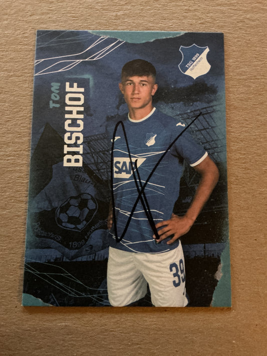 Tom Bischof, Germany 🇩🇪 TSG 1899 Hoffenheim 2022/23 hand signed