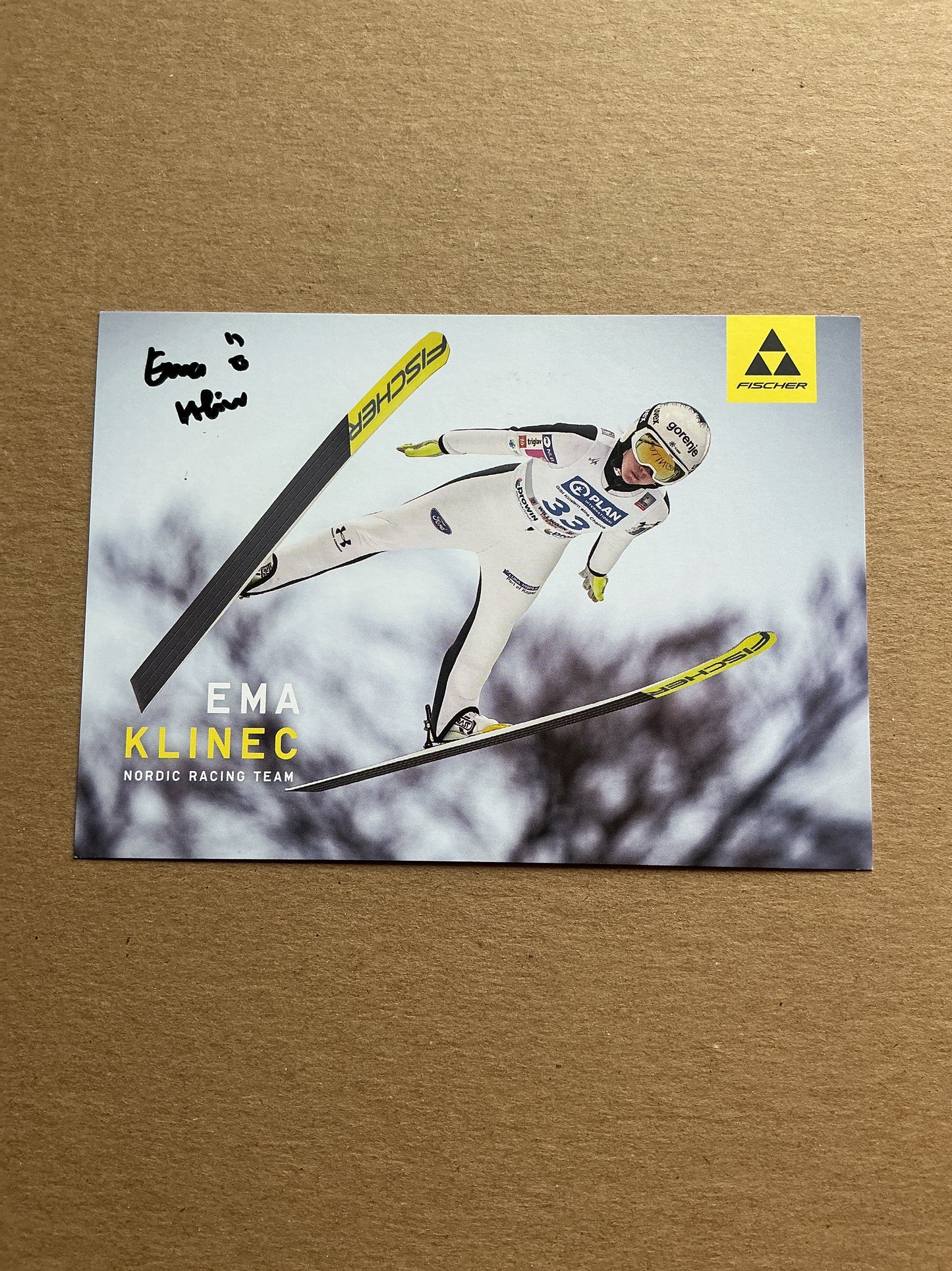 Ema Klinec, Slovenia 🇸🇮 Ski Jumping Winter 2025/26 hand signed