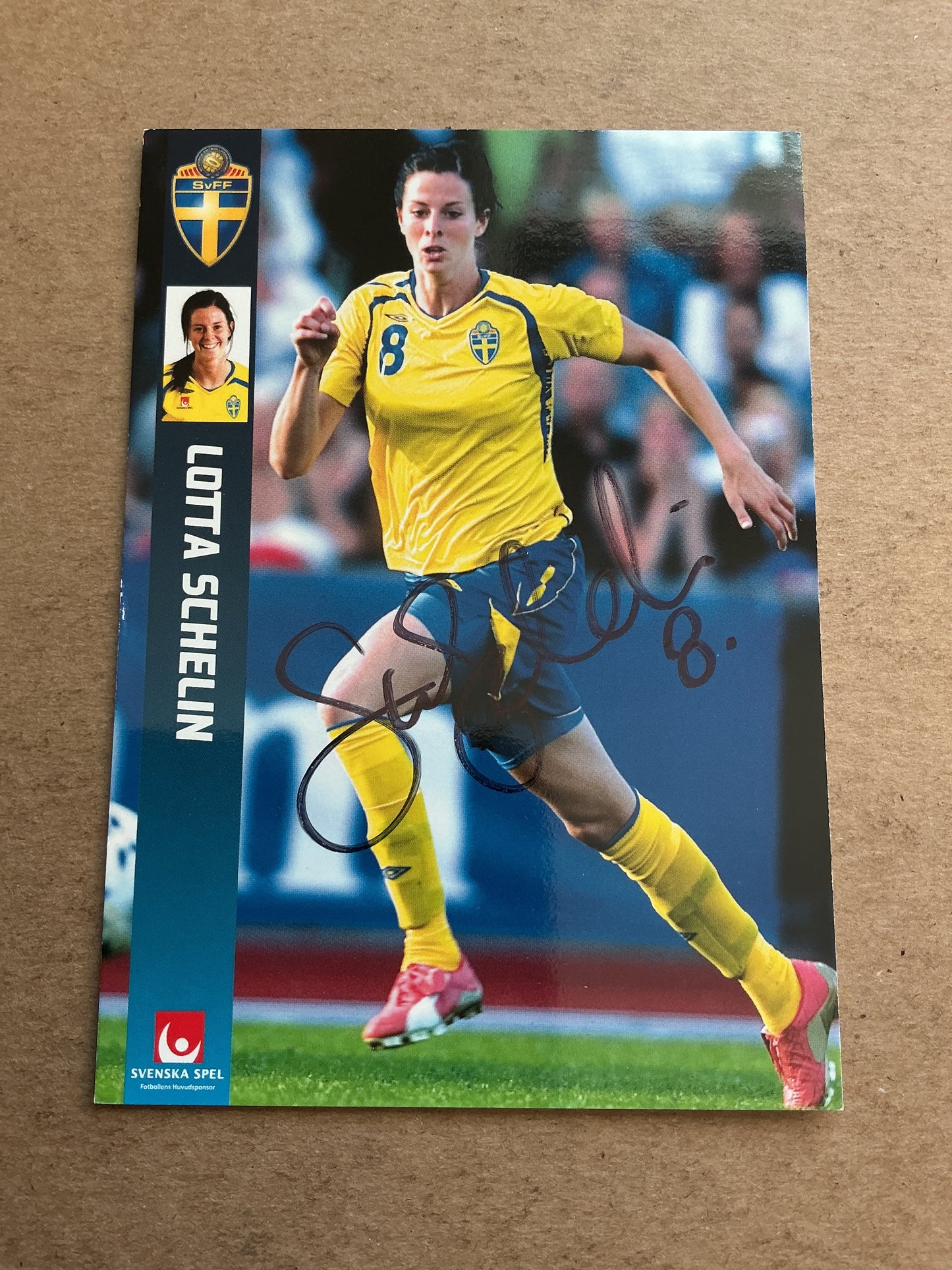 Lotta Schelin, Sweden 🇸🇪 FIFA Women’s World Cup 2007 hand signed
