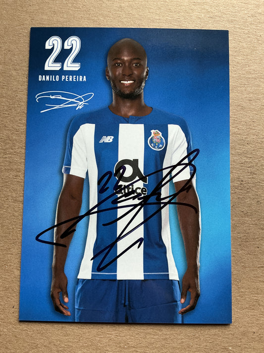 Danilo Perreira, Portugal 🇵🇹 FC Porto 2019/20 hand signed