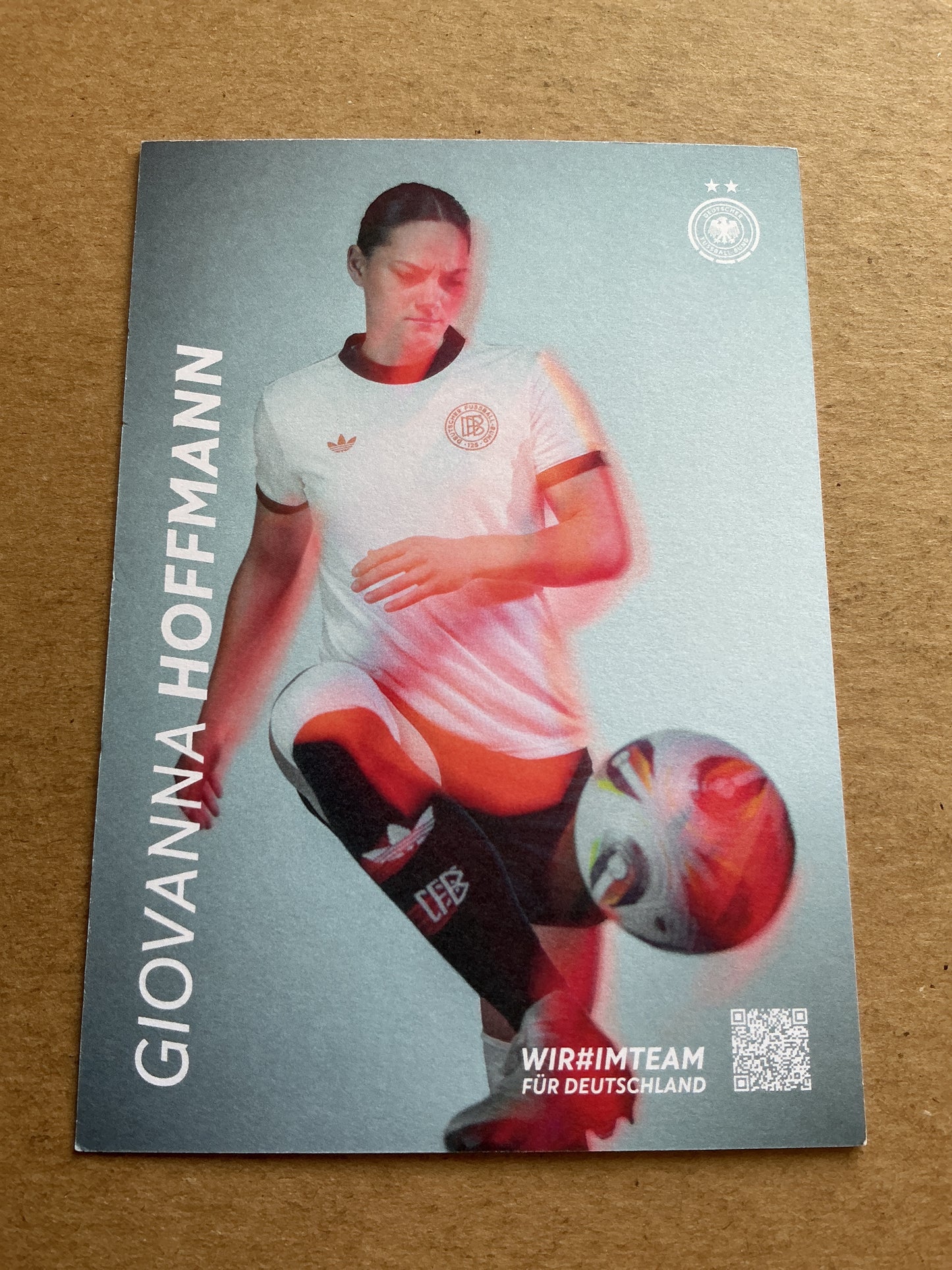 Giovanna Hoffmann, Germany 🇩🇪 Women’s Euro Cup 2025 hand signed