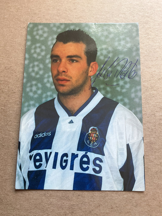 Jorge Costa, Portugal 🇵🇹 FC Porto 1992/93 hand signed