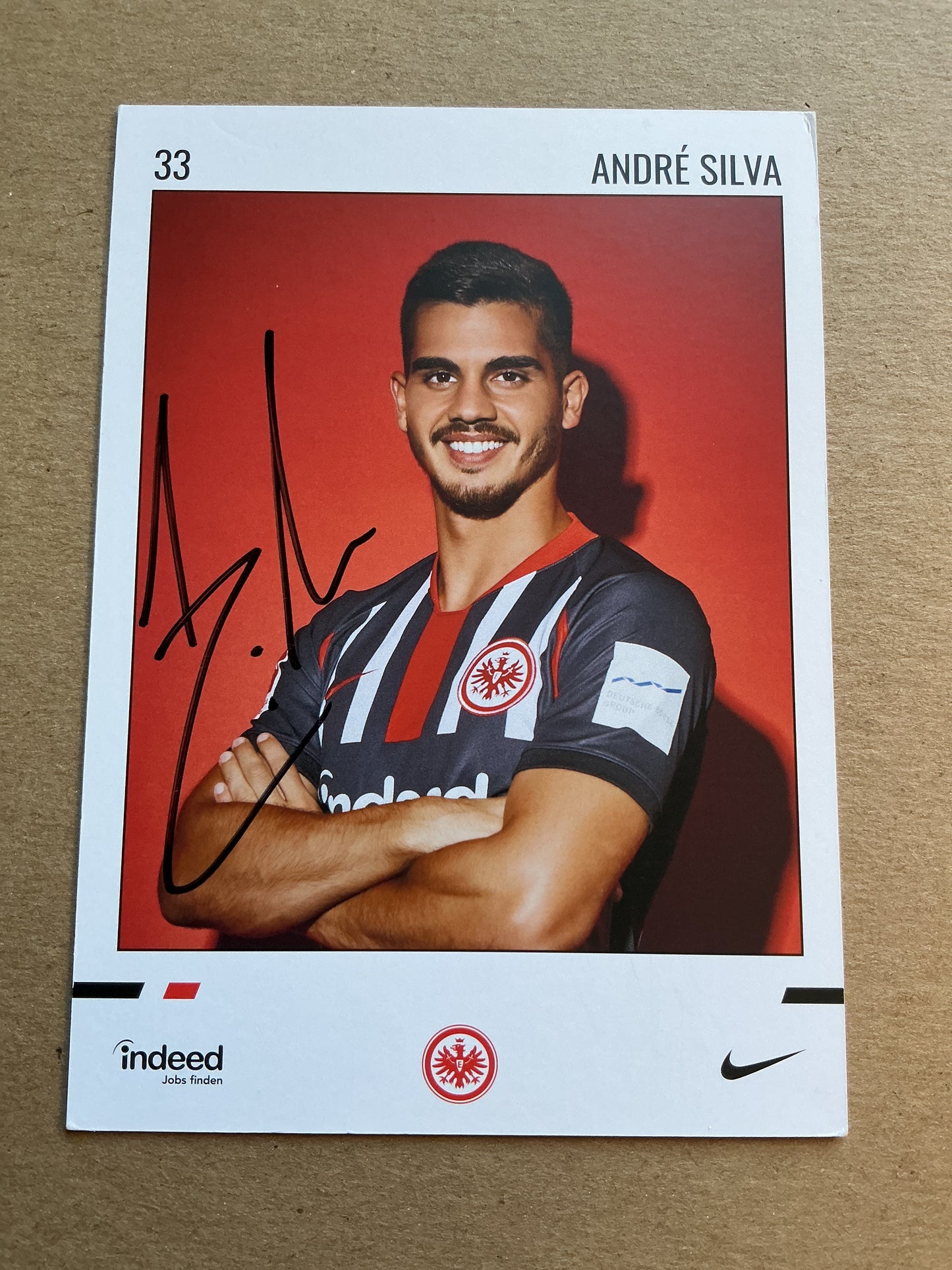 André Silva, Portugal 🇵🇹 Eintracht Frankfurt 2019/20 hand signed