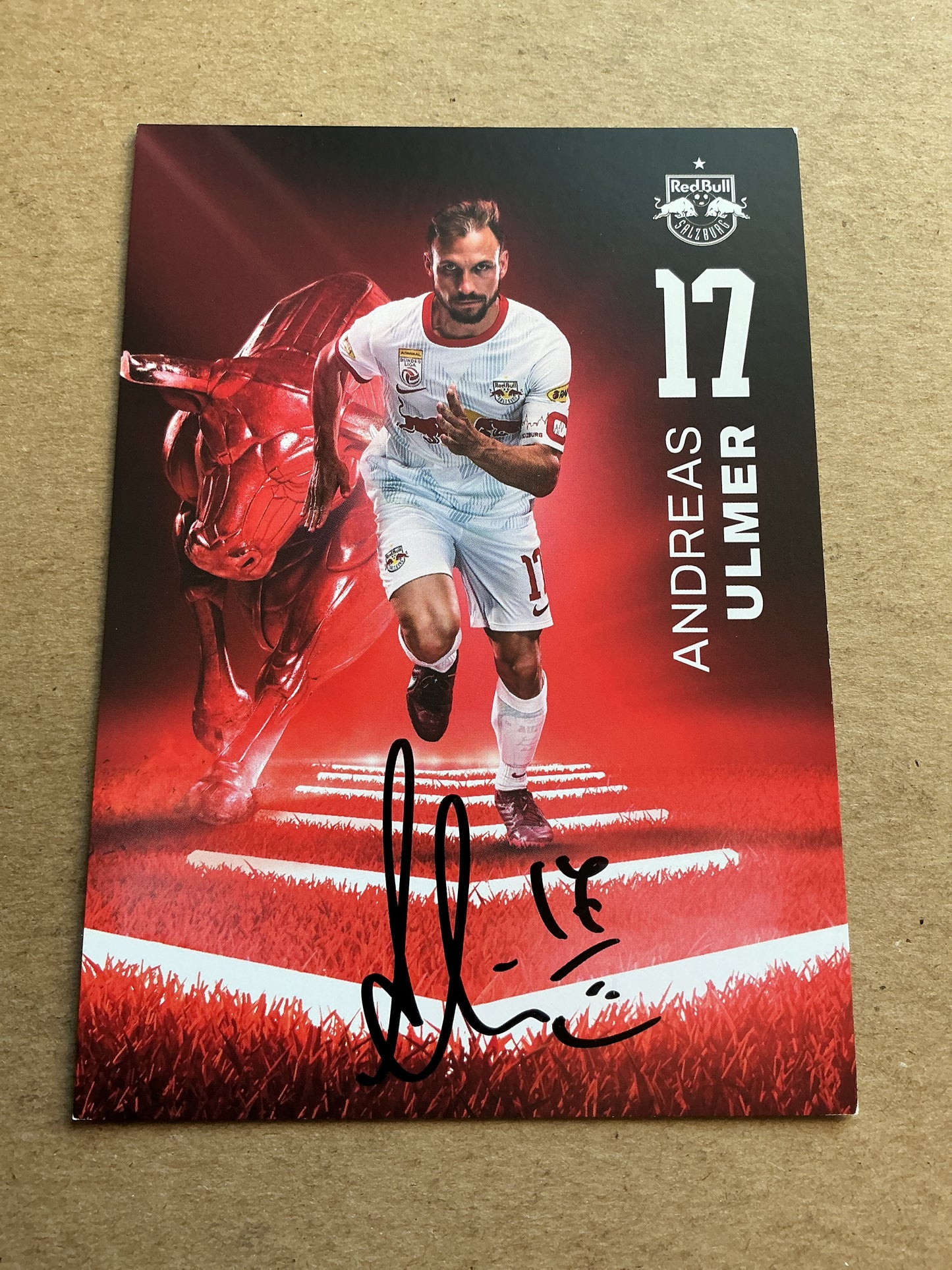 Andreas Ulmer, Austria 🇦🇹 FC Red Bull Salzburg 2022/23 hand signed