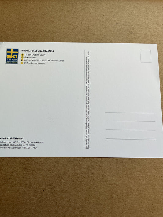 4x Sweden 🇸🇪 Cross Country Sundling, Andersson, Karlsson 2023/24 hand signed