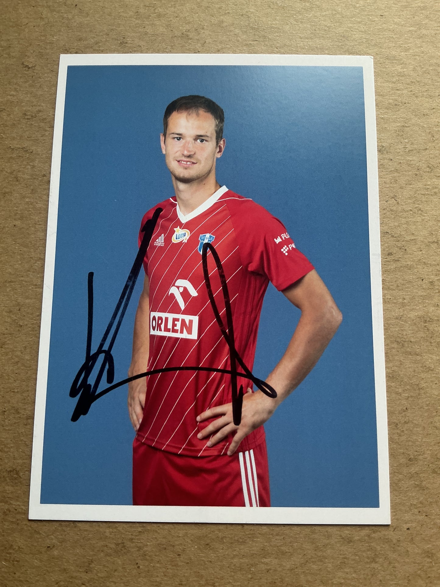 Krzysztof Kaminski, Poland 🇵🇱 Wisła Płock 2020/21 hand signed