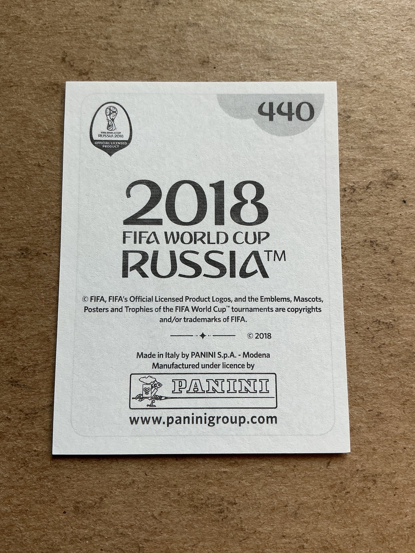 Julian Draxler, Germany 🇩🇪 FIFA World Cup 2018 Panini hand signed