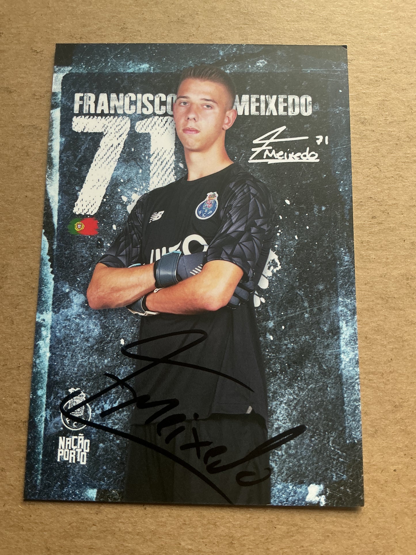 Francisco Meicedo, Portugal 🇵🇹 FC Porto 2020/21 hand signed