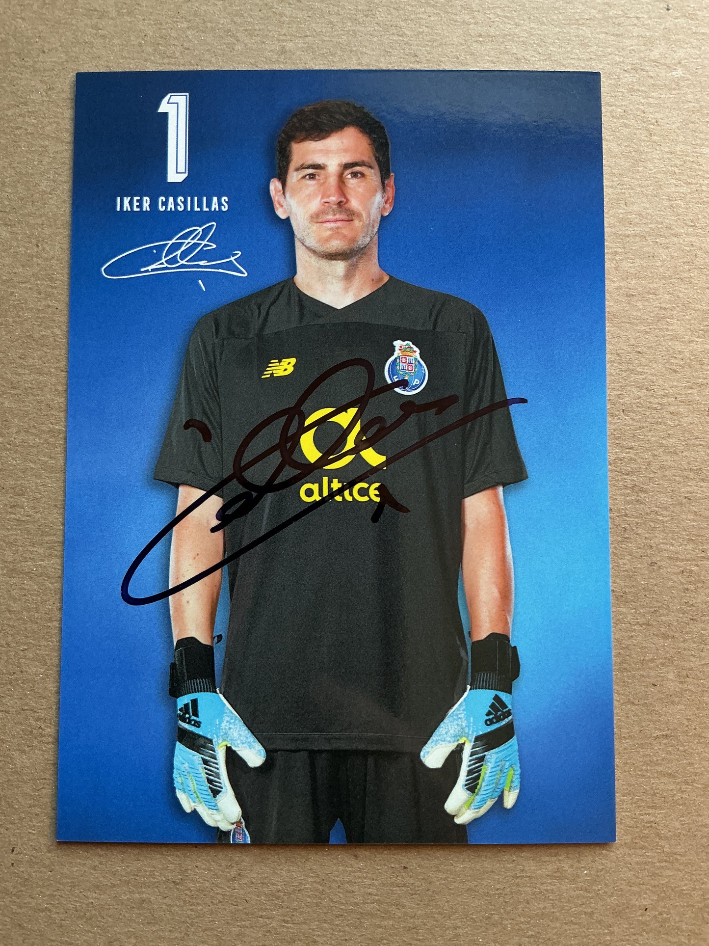 Iker Casillas, Spain 🇪🇸 FC Porto 2019/20 hand signed