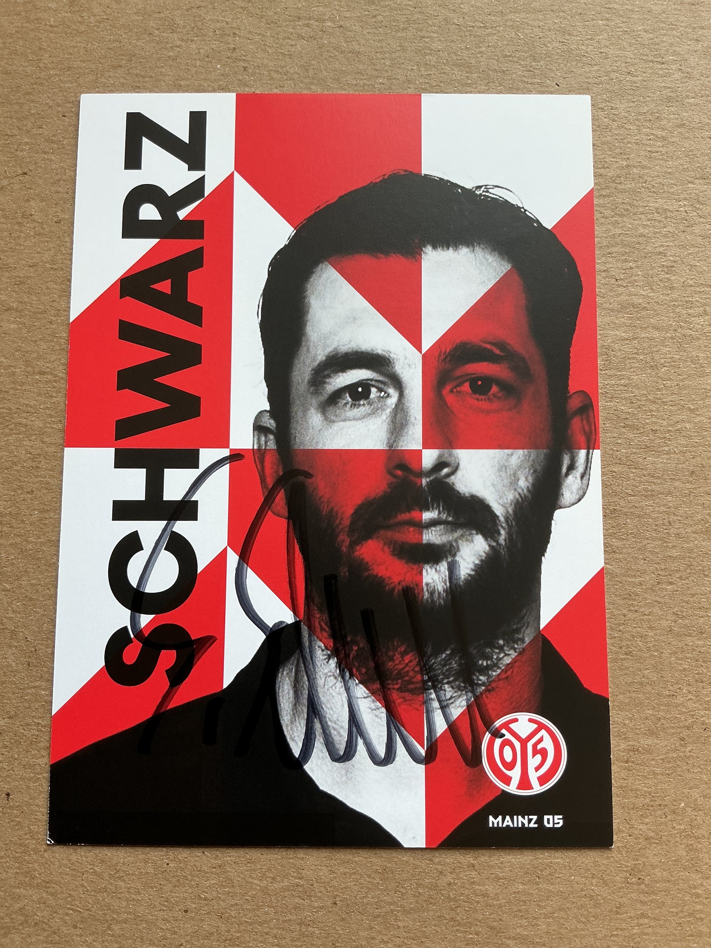 Sandro Schwarz, Germany 🇩🇪 FSV Mainz 05 2019/20 hand signed