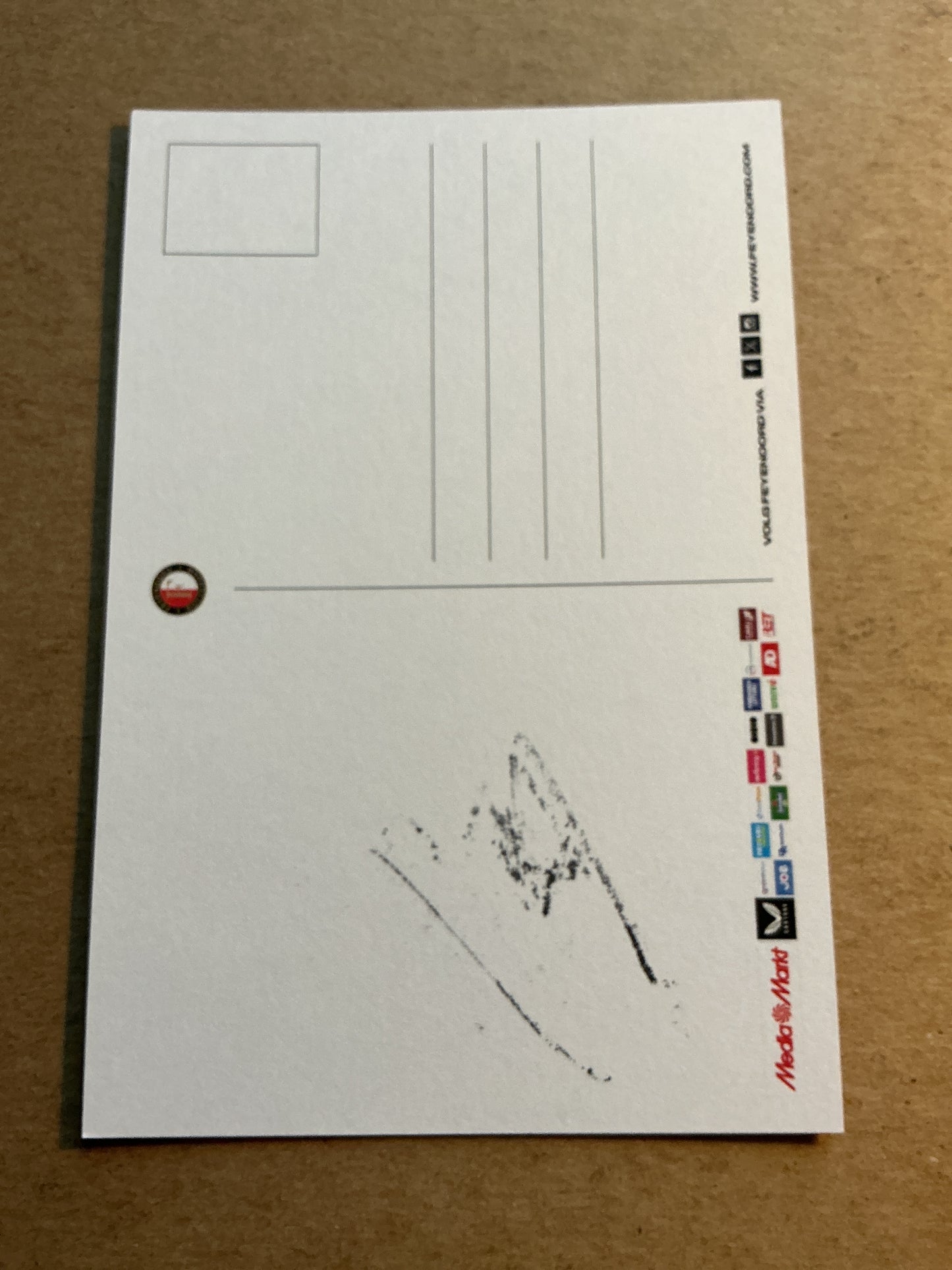 Anel Ahmedhodzić, Bosnia 🇧🇦 Feyenoord Rotterdam 2025/26 hand signed