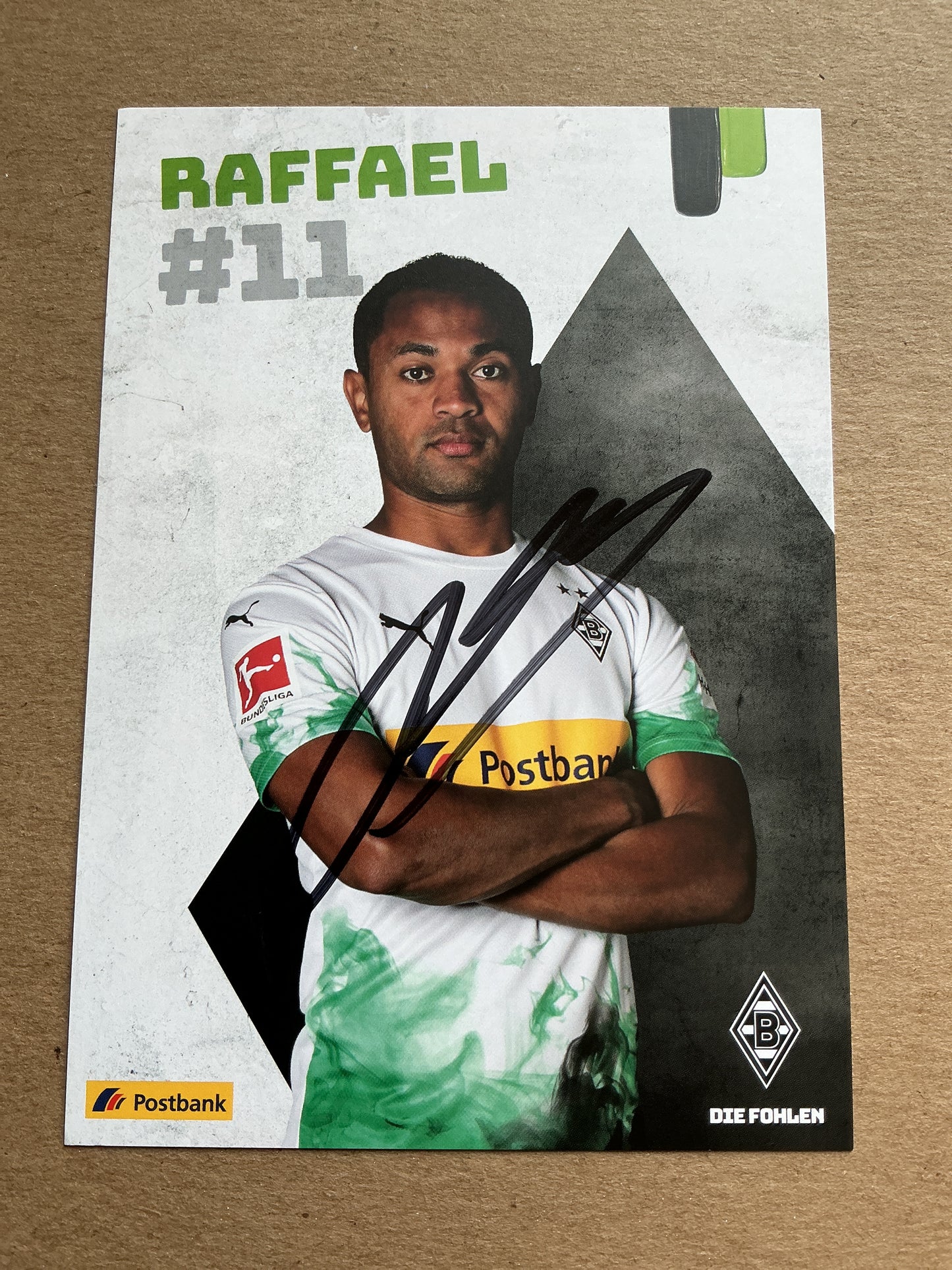 Raffael, Brazil 🇧🇷 Borussia Mönchengladbach 2019/20 hand signed