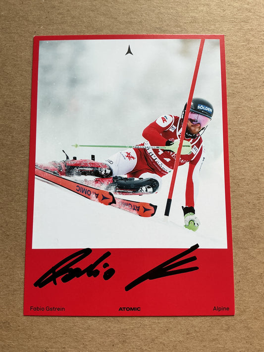 Fabio Gstrein, Austria 🇦🇹 Alpine Winter Sports 2024/25 hand signed
