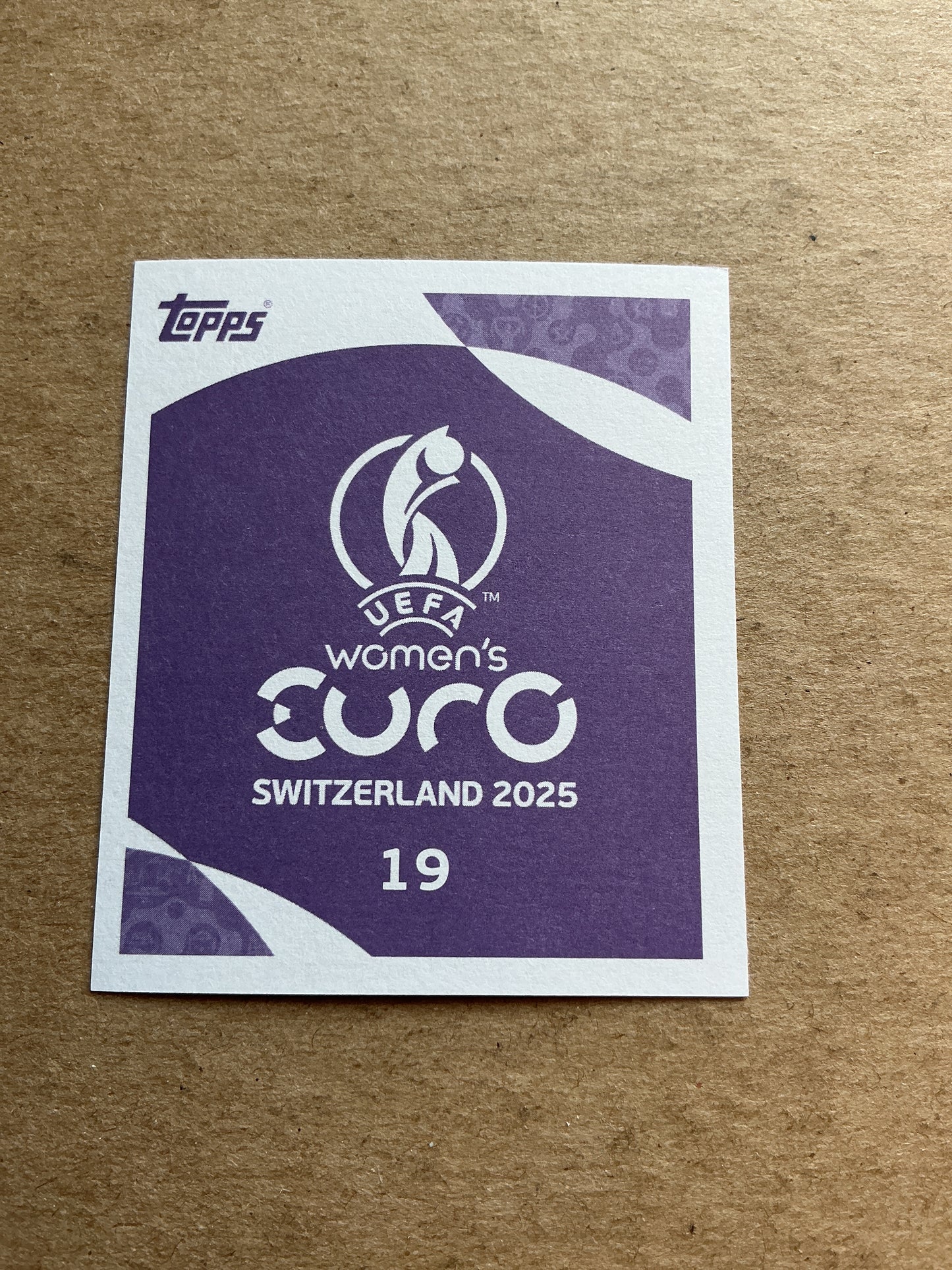 Peter Gerhardsson, Sweden 🇸🇪 UEFA Women’s Euro Cup 2025 Topps hand signed