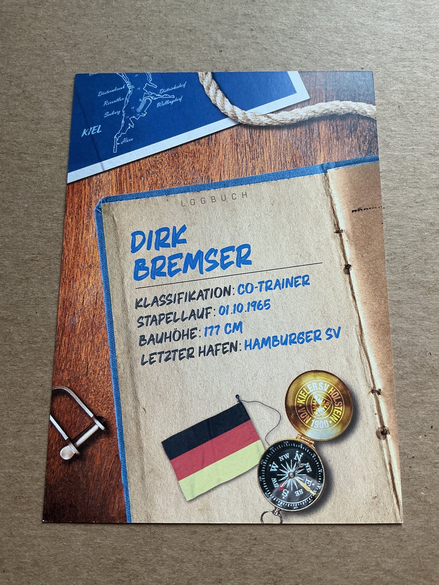 Dirk Bremser, Germany 🇩🇪 Holstein Kiel 2024/25 hand signed