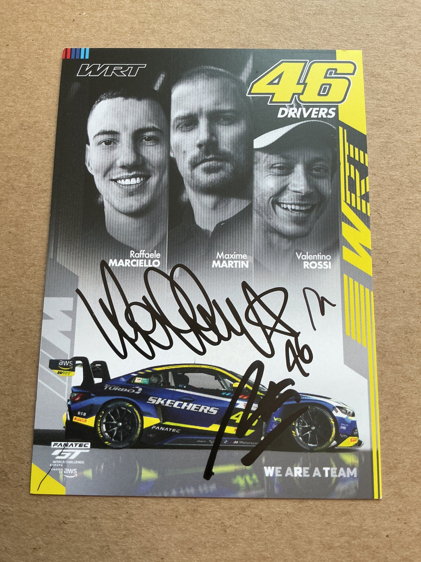 Valentino Rossi, Italy 🇮🇹 Motorsports 2025 hand signed