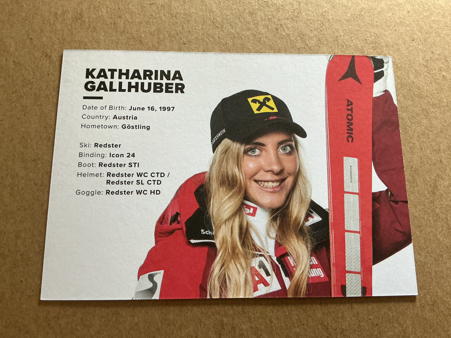 Katharina Gallhuber, Austria 🇦🇹 Alpine Winter Sports 2024/25 hand signed