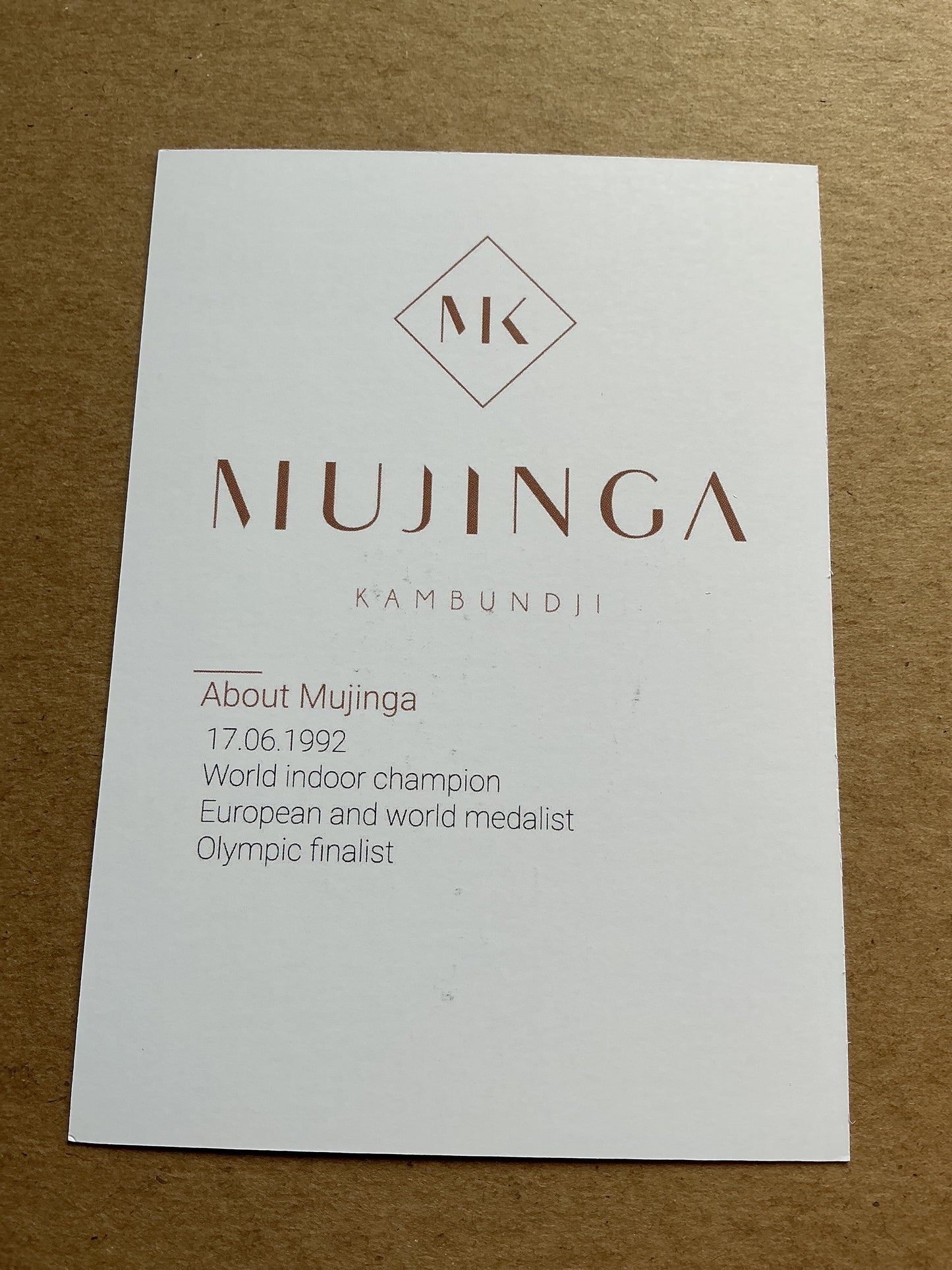 Mujinga Kambundji, Switzerland 🇨🇭 Athletics Summer Olympics 2024 hand signed