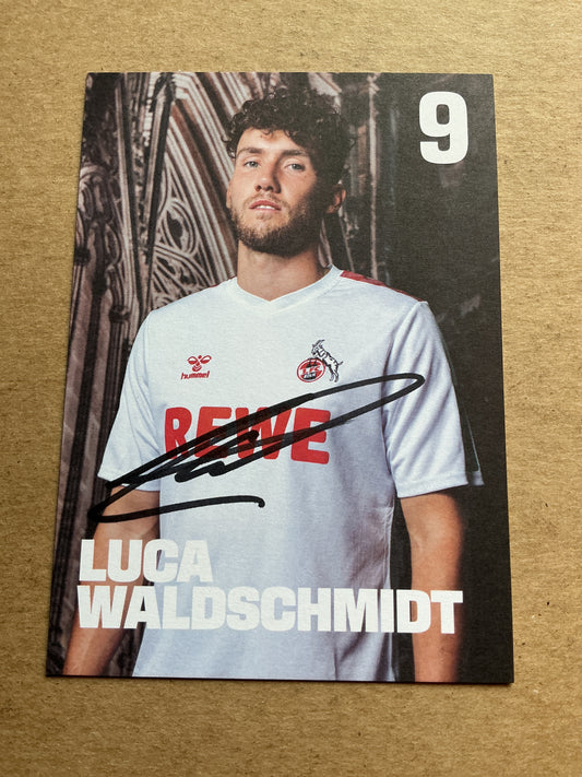Luca Waldschmidt, Germany 🇩🇪 1.FC Köln 2023/24 hand signed