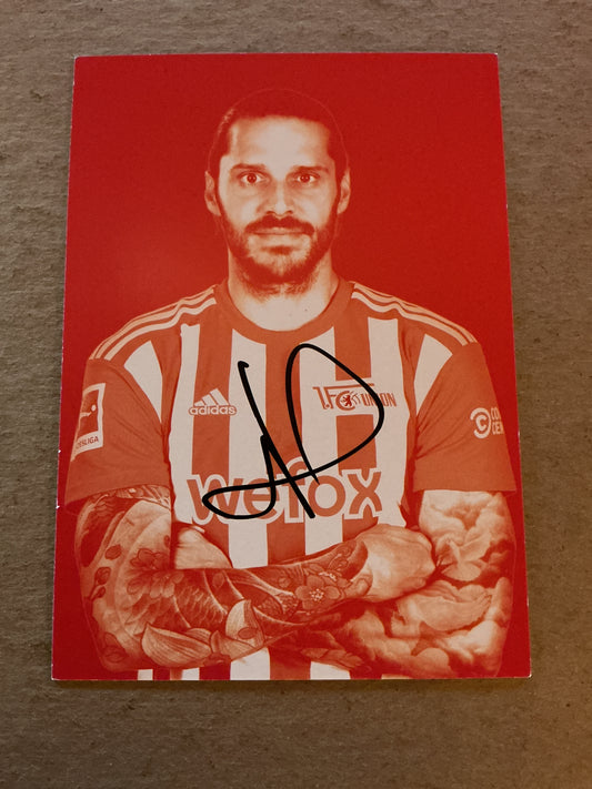Christopher Trimmel, Austria 🇦🇹 1.FC Union Berlin 2022/23 hand signed