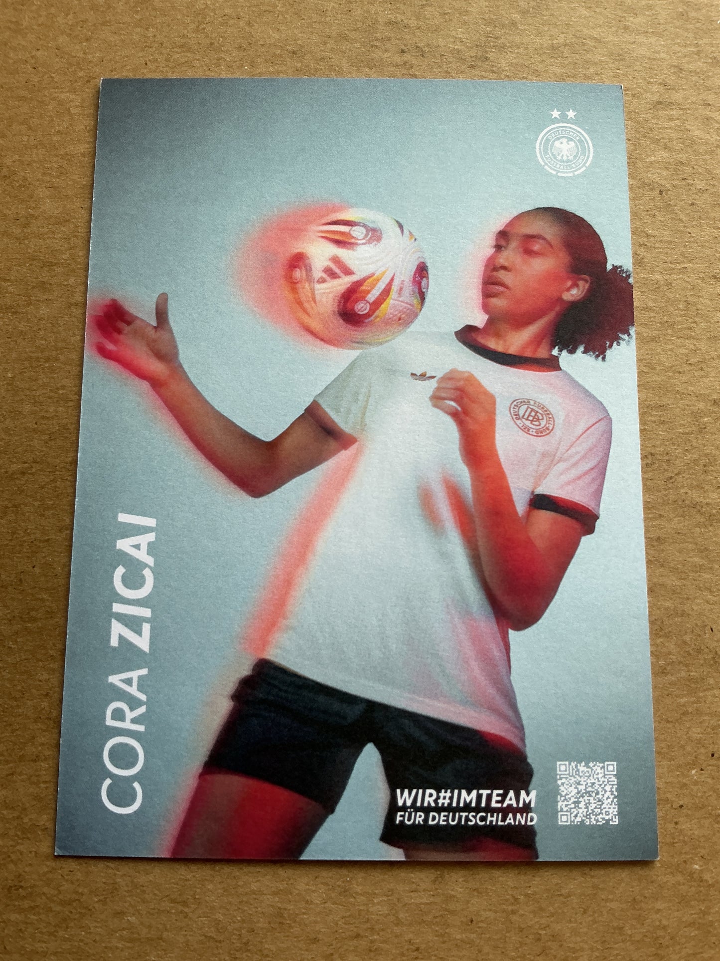 Cora Zicai, Germany 🇩🇪 Women’s Euro Cup 2025 hand signed