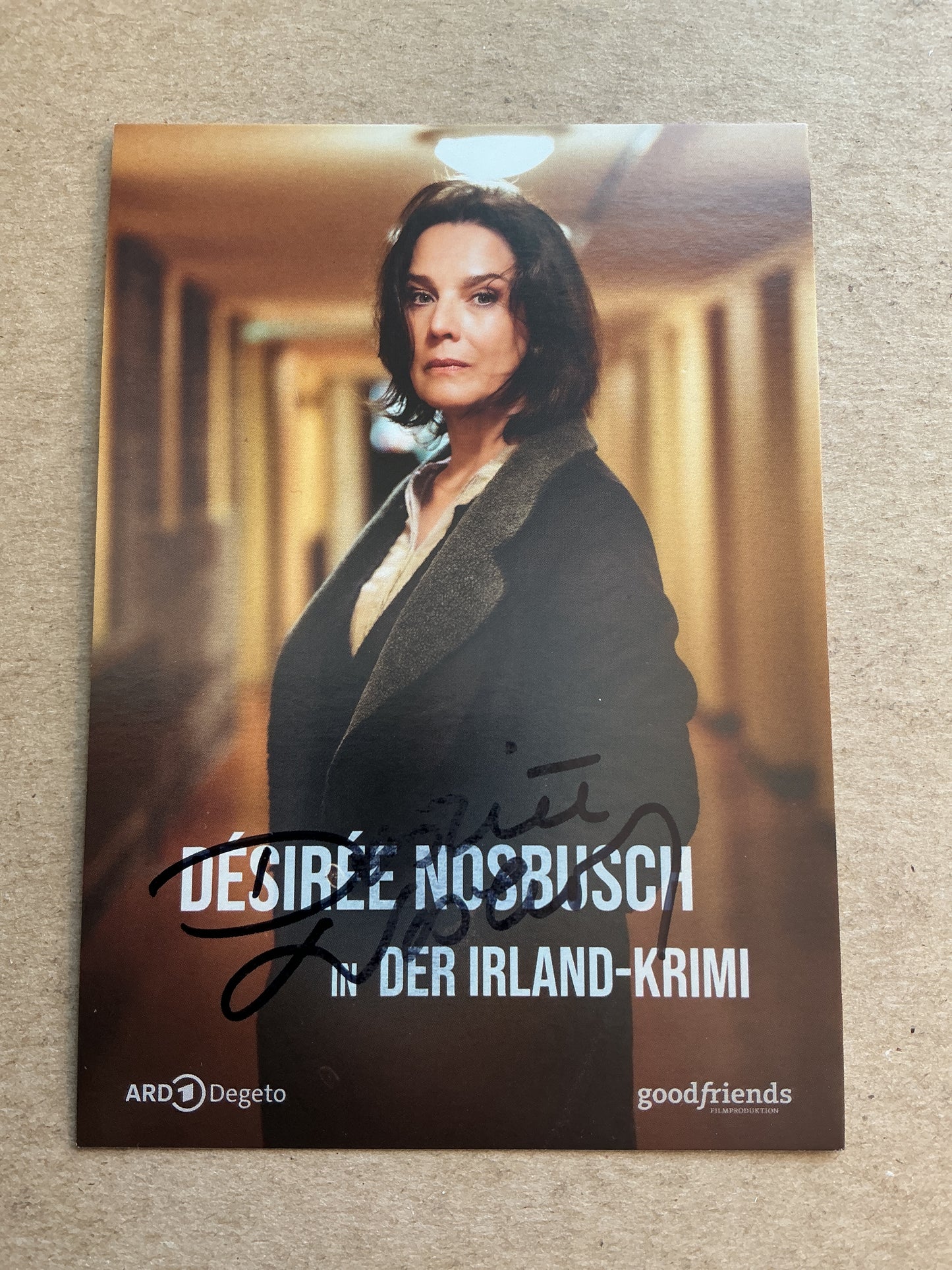 Désirée Nosbusch, Luxemburg 🇱🇺 Actress 2025 hand signed