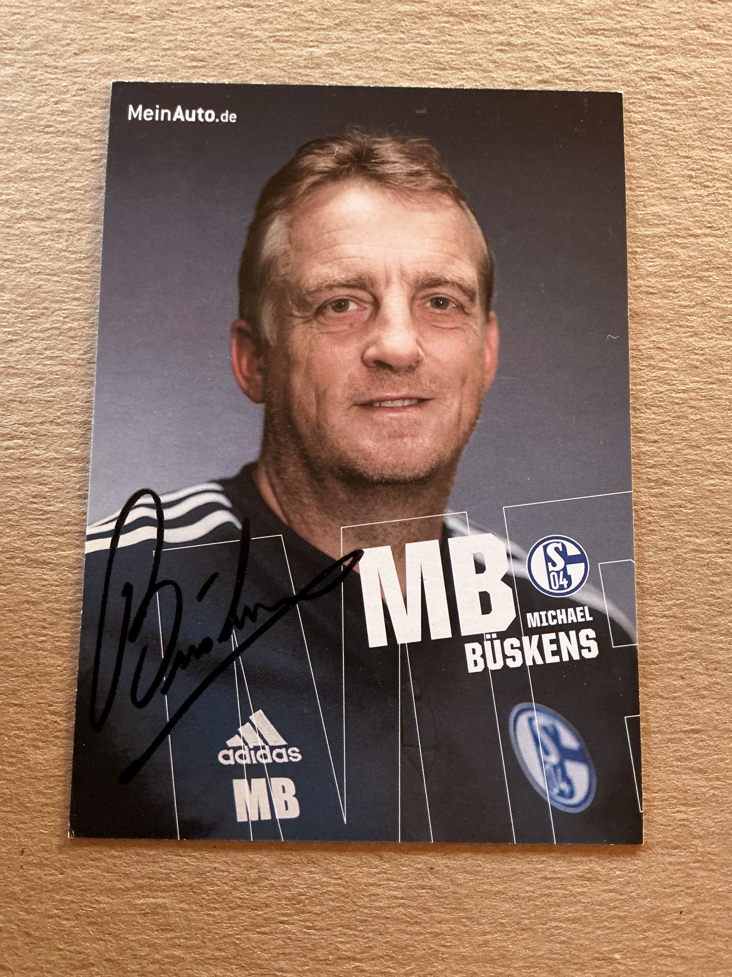 Michael Büskens, Germany 🇩🇪 FC Schalke 04 2022/23 hand signed