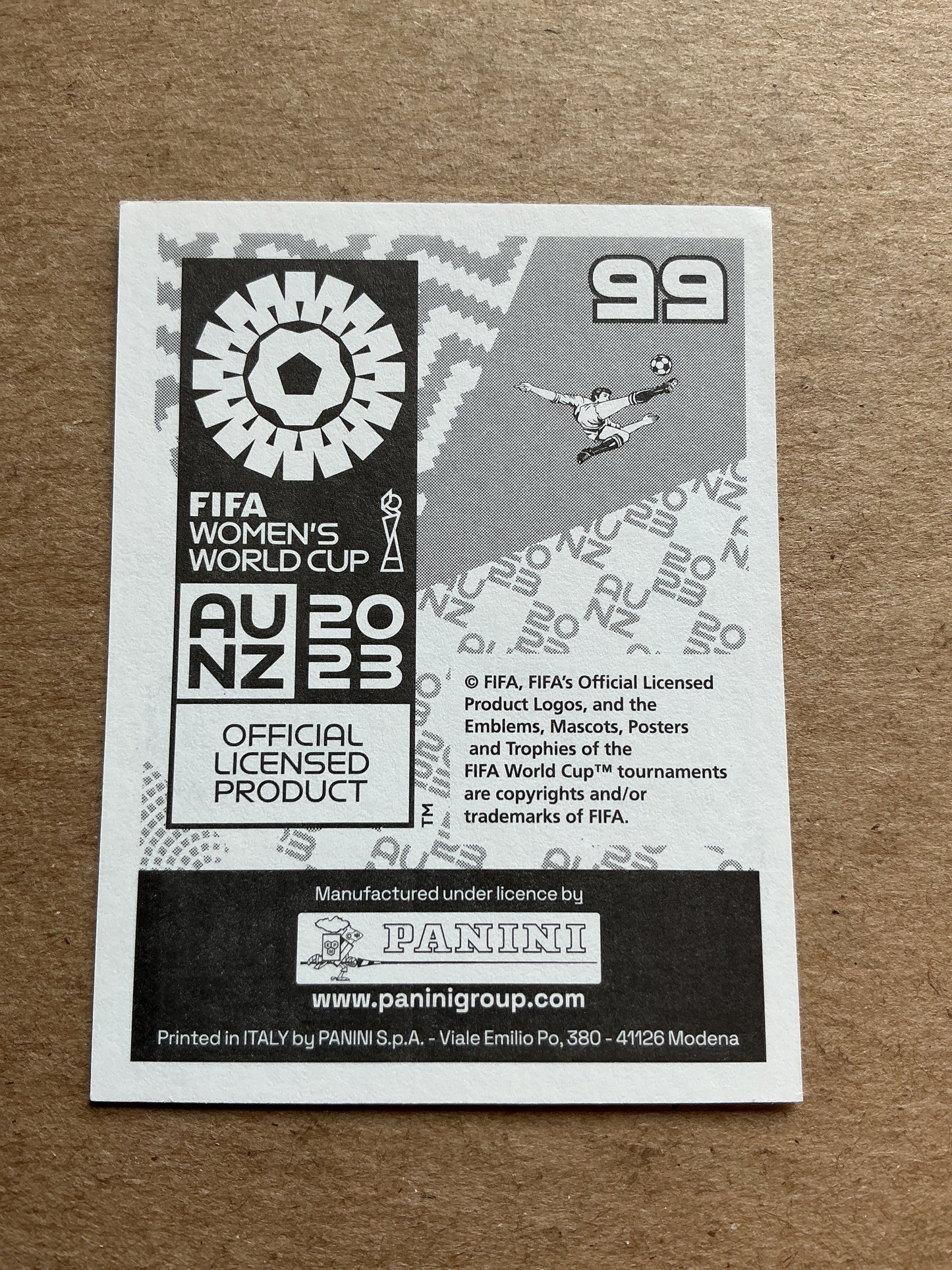 Denise O’ Sullivan, Ireland 🇮🇪 FIFA Women’s World Cup 2023 Panini hand signed
