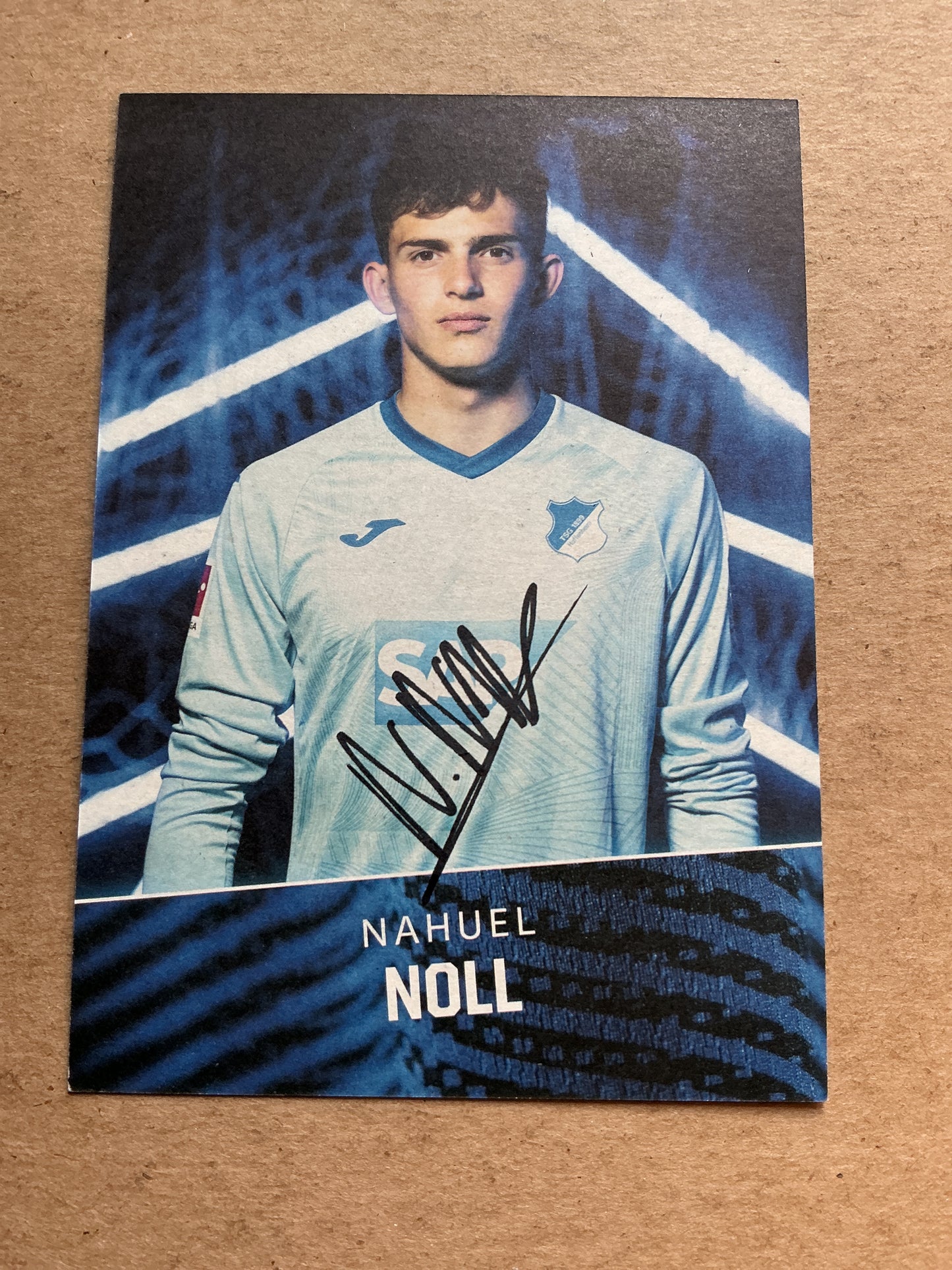Nahuel Noll, Germany 🇩🇪 TSG 1899 Hoffenheim 2021/22 hand signed