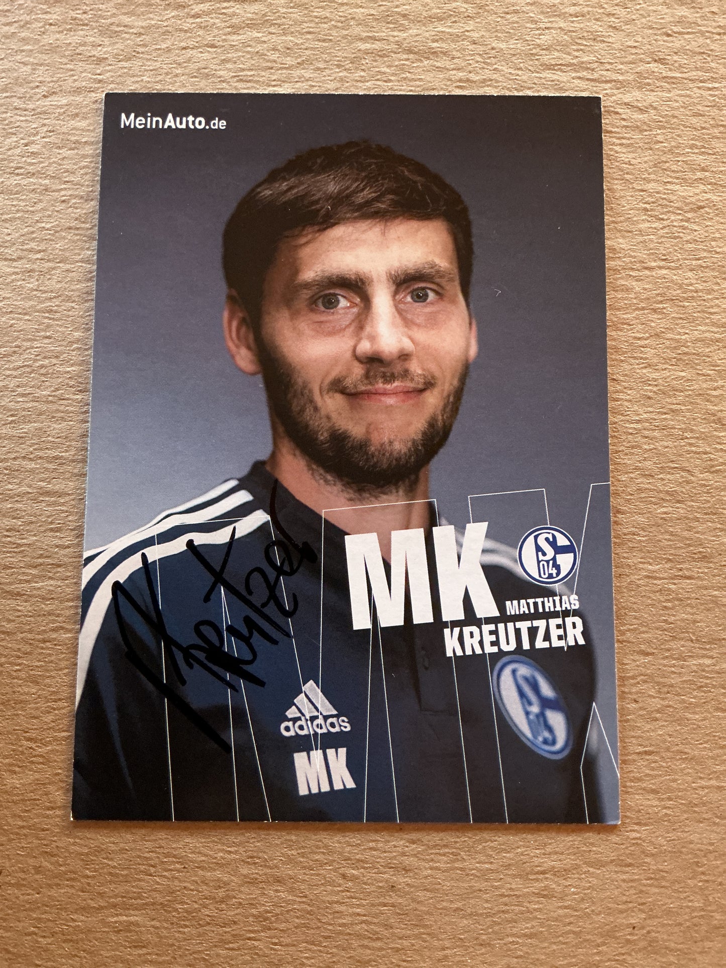 Matthias Kreutzer, Germany 🇩🇪 FC Schalke 04 2022/23 hand signed