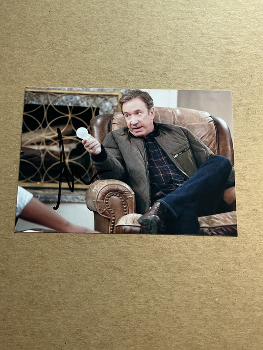 Tim Allen, USA 🇺🇸 Actor  hand signed