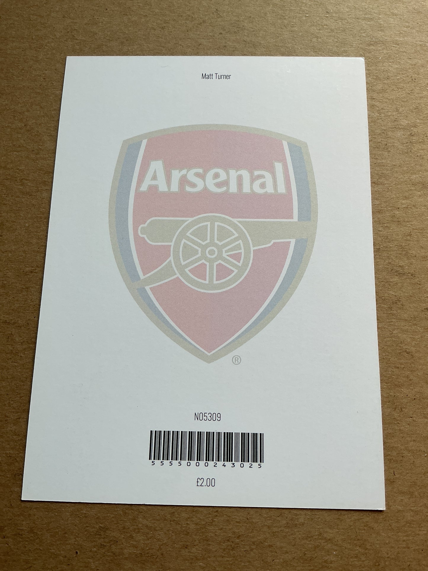 Matt Turner, USA 🇺🇸 Arsenal FC 2022/23 hand signed