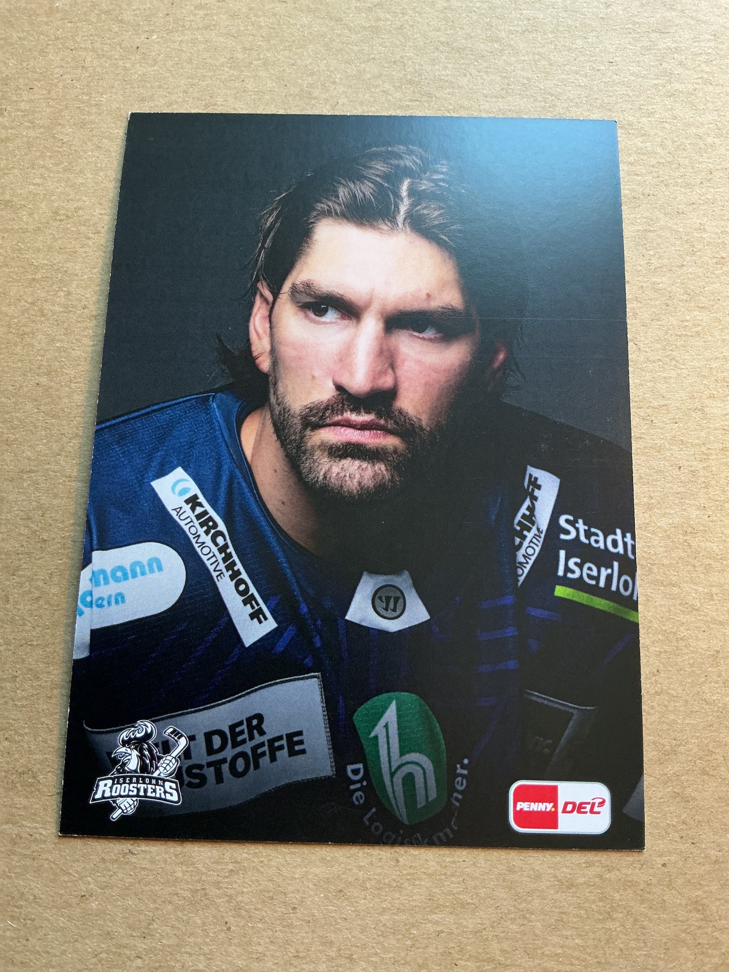 Hubert Labrie, Canada 🇨🇦 Iserlohn Roosters 2024/25 hand signed