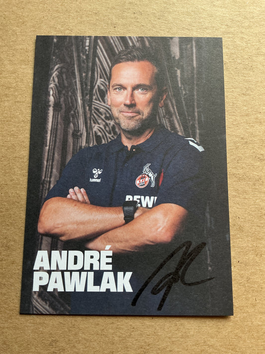 Andre Pawlak, Germany 🇩🇪 1.FC Köln 2023/24 hand signed