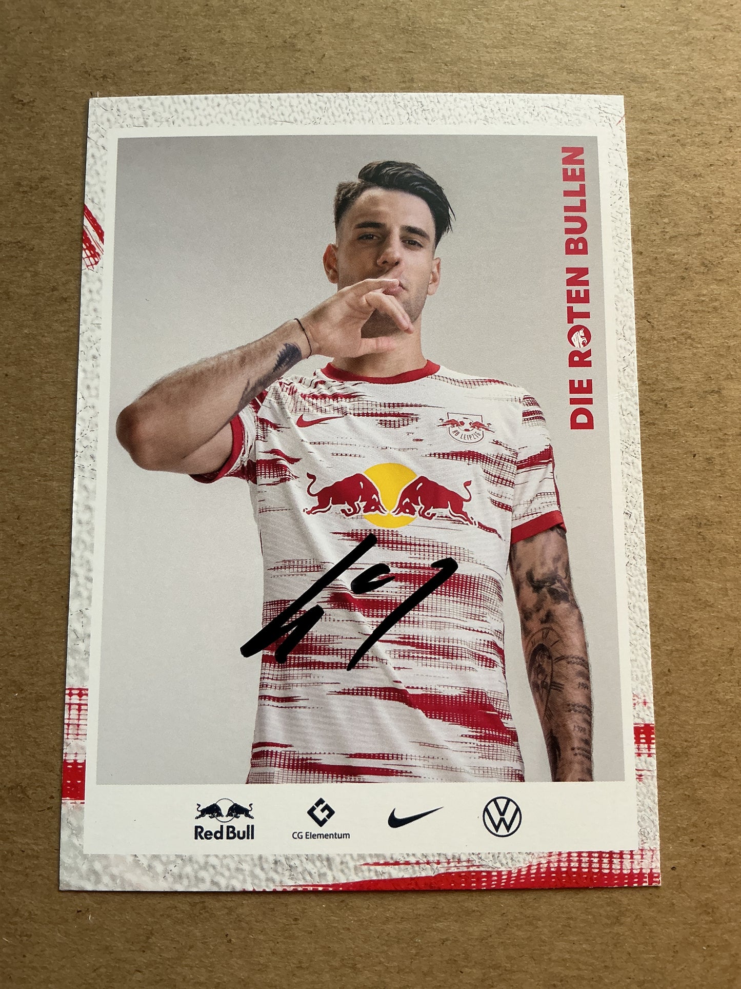 Dominik Szoboszlai, Hungary 🇭🇺 RB Leipzig 2021/22 hand signed
