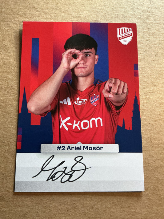 Ariel Mosor, Poland 🇵🇱 Rakow Czestochowa 2024/25 hand signed