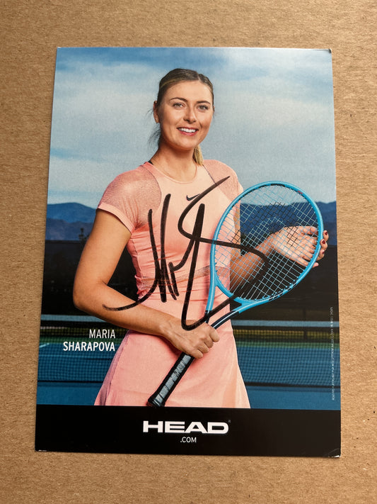 Maria Sharapova, Russia 🇷🇺 Tennis Sports 2025 hand signed