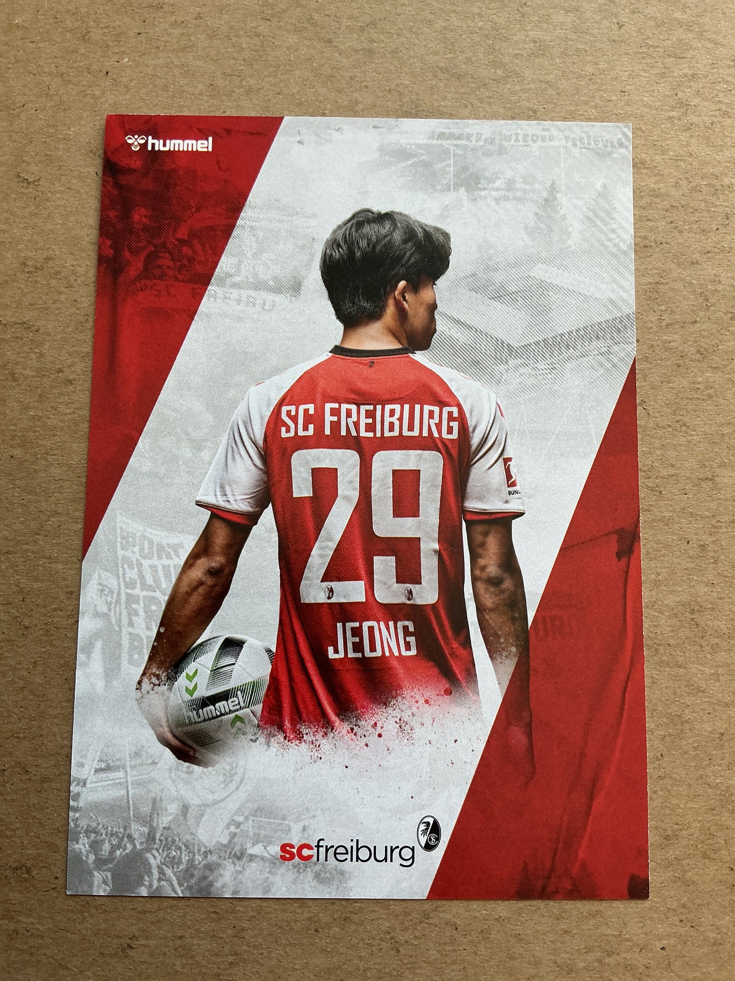Woo-yeong Jeong, South Korea 🇰🇷 SC Freiburg 2020/21 hand signed