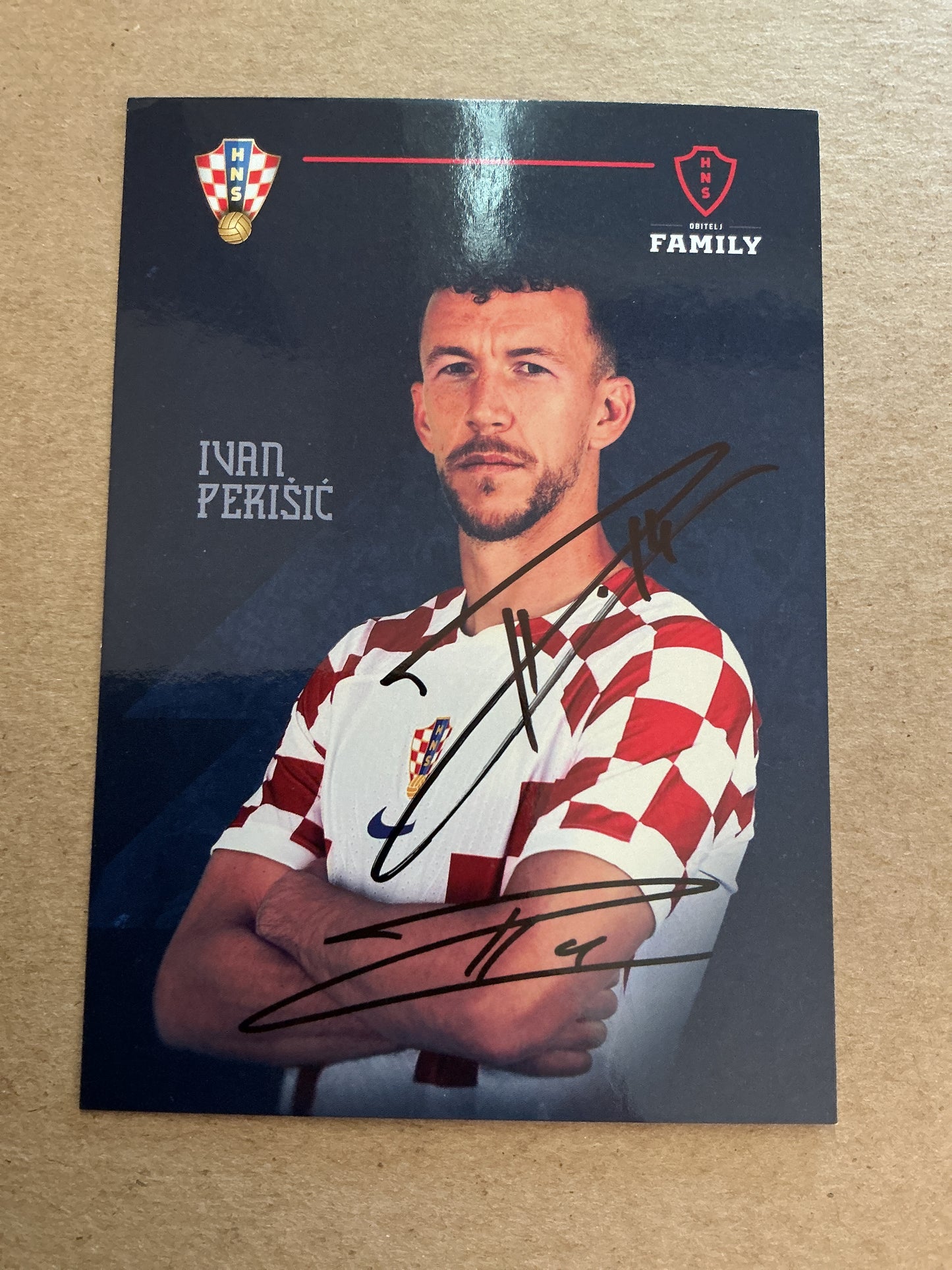 Ivan Perisic, Croatia 🇭🇷 FIFA World Cup 2022 hand signed