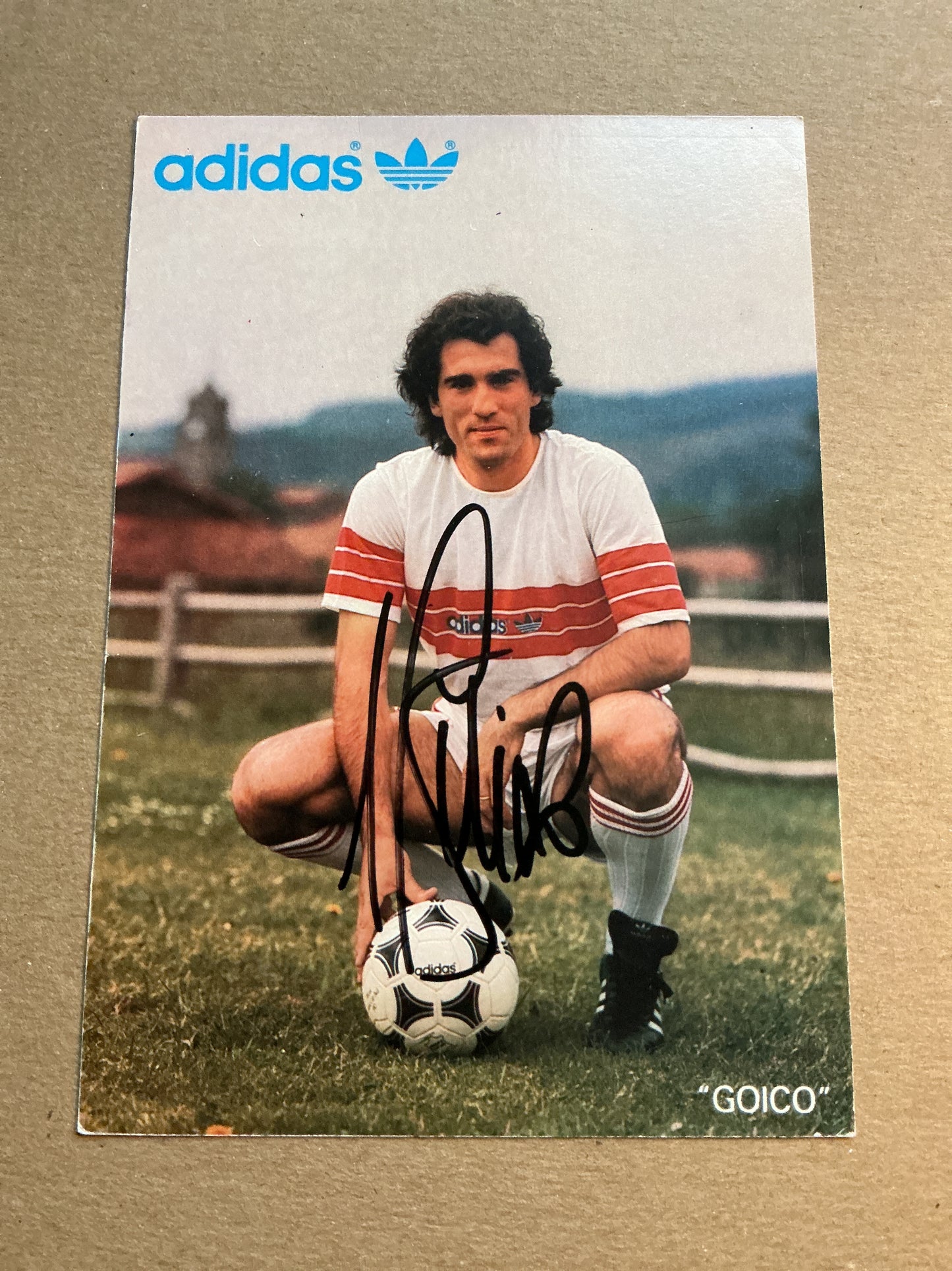 Andoni Goikoetxea, Spain 🇪🇸 Athletic Bilbao 1982/83 hand signed