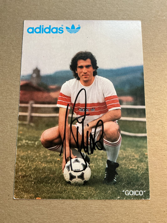 Andoni Goikoetxea, Spain 🇪🇸 Athletic Bilbao 1982/83 hand signed
