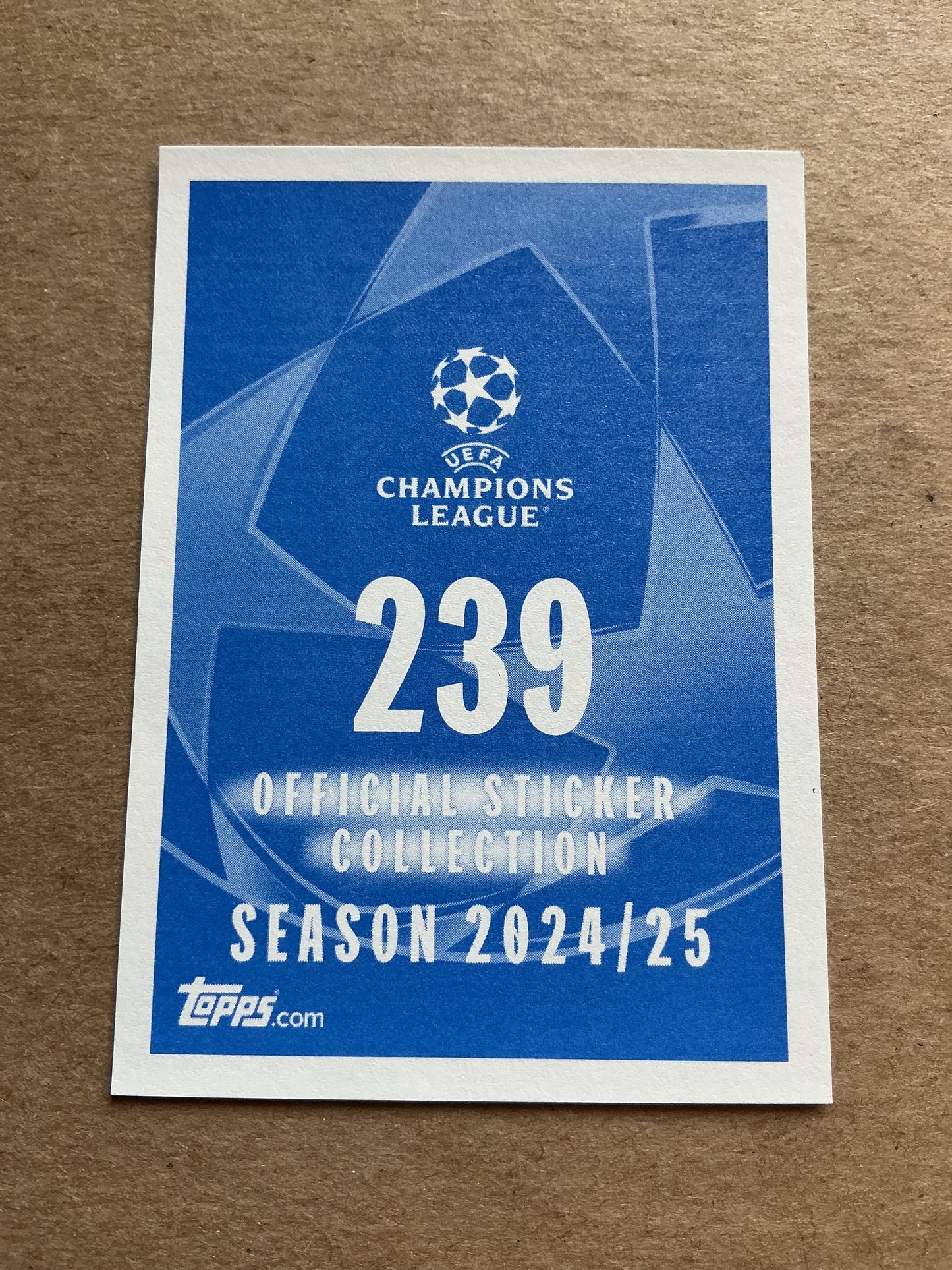 Gianluca Prestianni, Argentina 🇦🇷 SL Benfica 2024/25 Topps hand signed