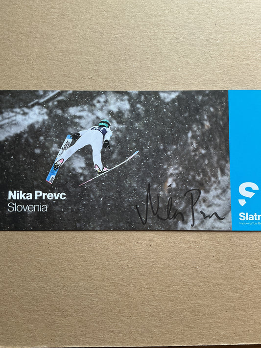 Nika Prevc, Slovenia 🇸🇮 Ski Jumping Winter 2025/26 hand signed