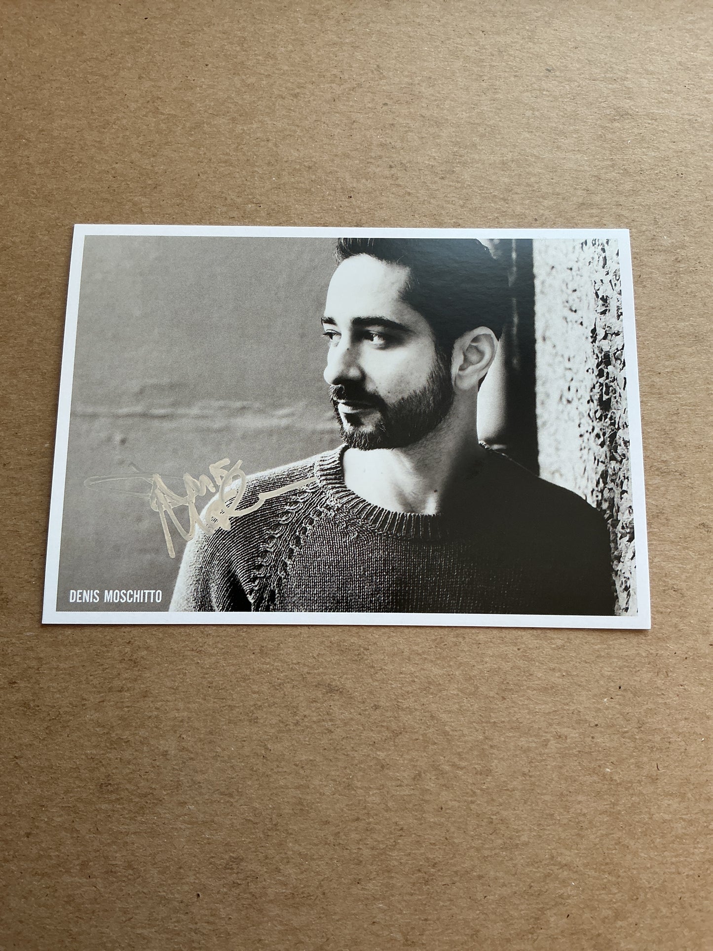 Denis Moschitto, Germany 🇩🇪 Actor 2025 hand signed
