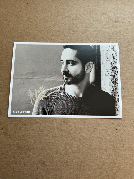 Denis Moschitto, Germany 🇩🇪 Actor 2025 hand signed