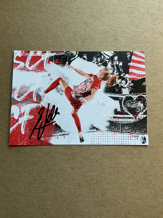 Kim Fellhauer, Germany 🇩🇪 SC Freiburg 2023/24 hand signed